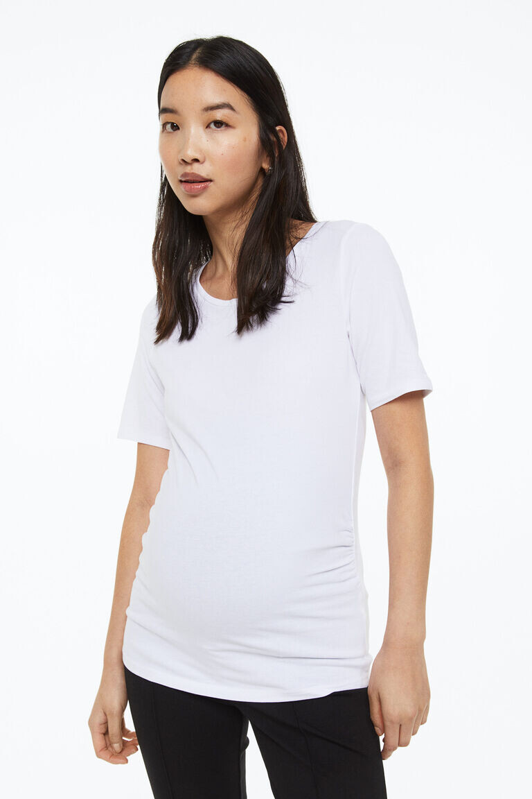 

Комплект из двух хлопковых футболок H&M, белый