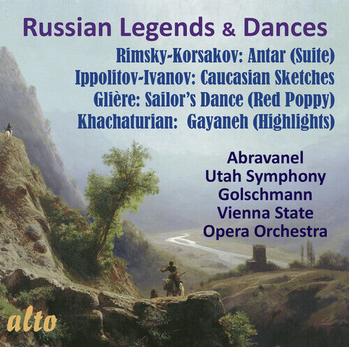 

CD диск Utah Symphony Orchestra / Abravanel, Maurice: Russian Legends & Dances