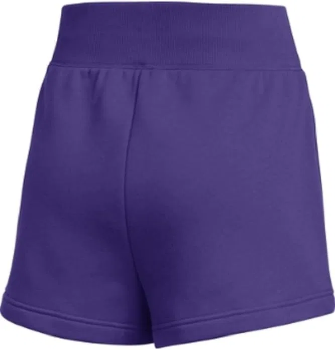 Шорты Nike Phoenix High-Waisted Fleece, фиолетовый — фото 2