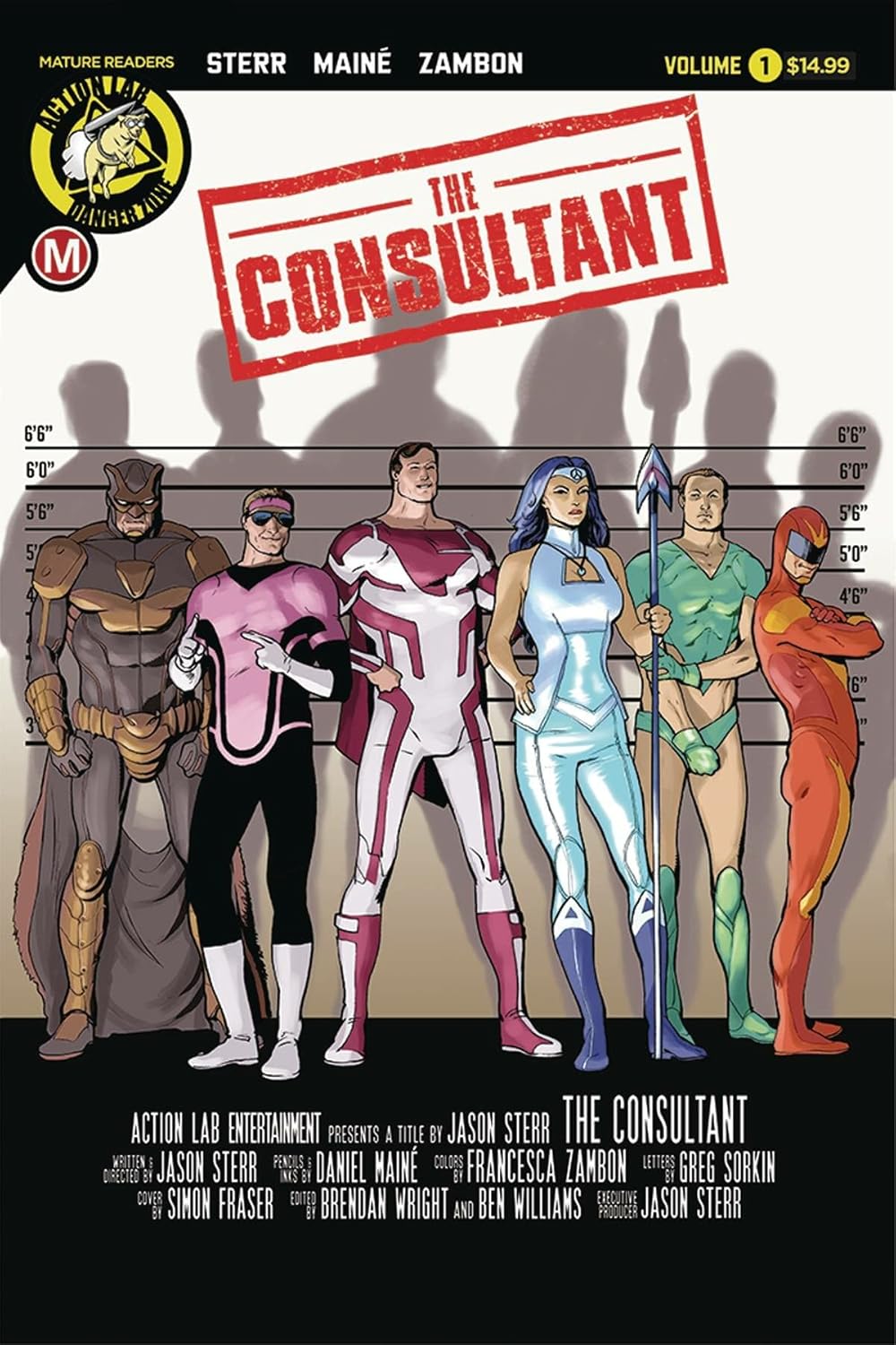 

The Consultant Volume 1 (Action Lab Entertainment)