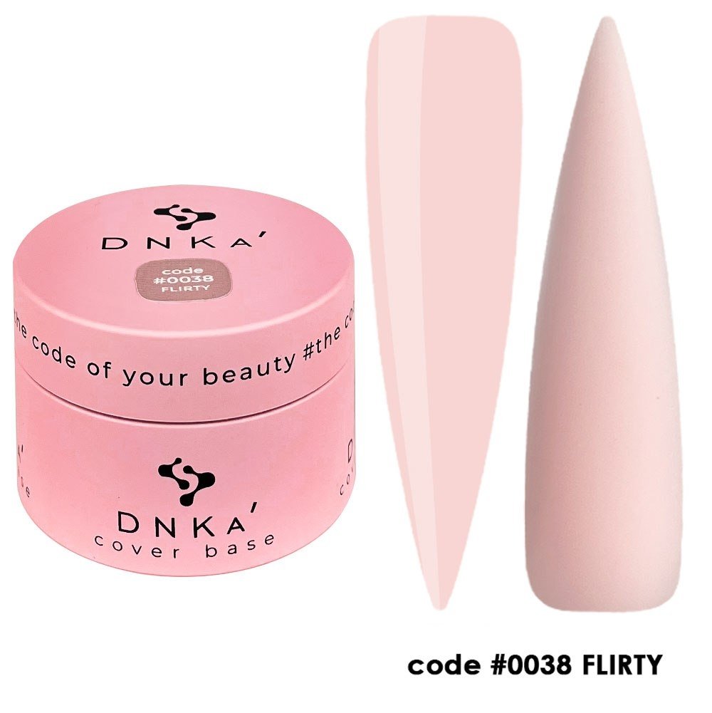 

Цветная база DNKa Cover Base № 0038 Flirty, 30 мл