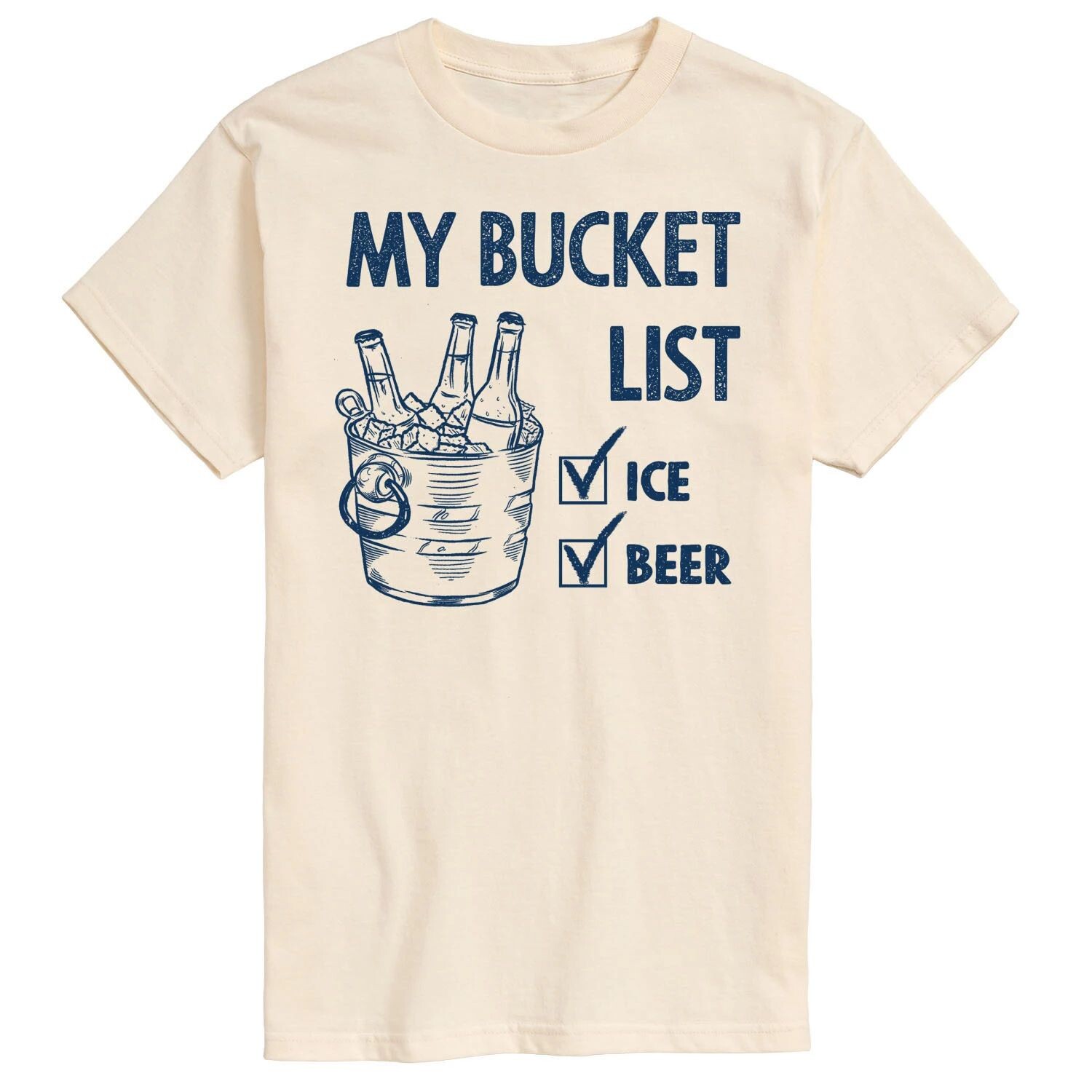 

Мужская футболка Bucket List Licensed Character