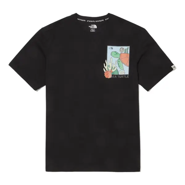 

Футболка graphic t-shirt 'black' The North Face, черный