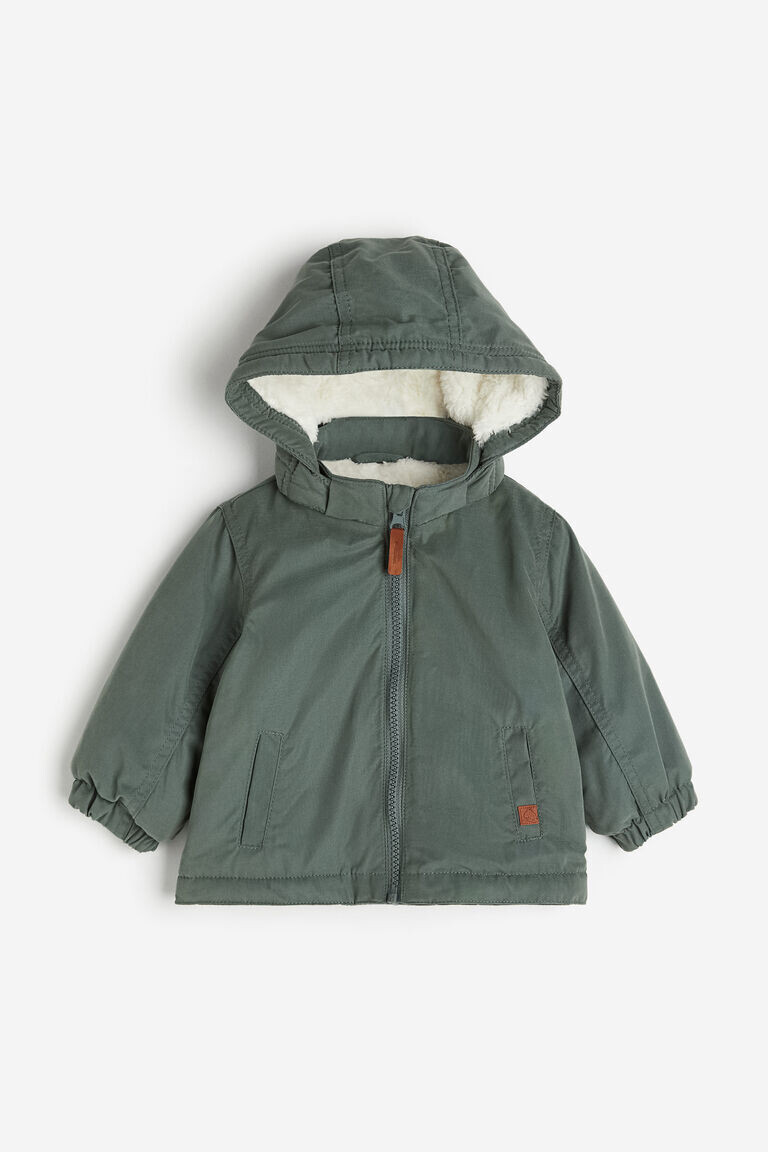 

Водоотталкивающая куртка H&M, зеленый