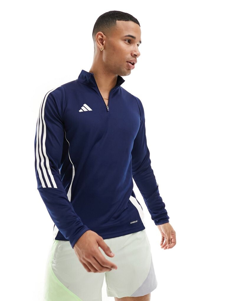 

Adidas Football – Tiro 24 – спортивная футболка темно-синего цвета adidas