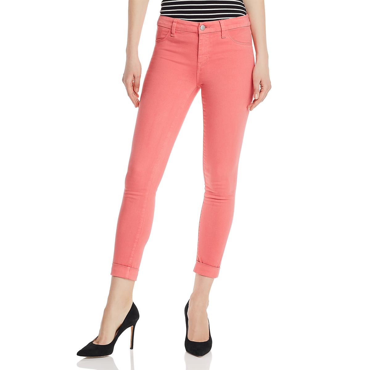 

Женские джинсы Alana Skinny Crop с высокой посадкой и щиколоткой J Brand, цвет glare