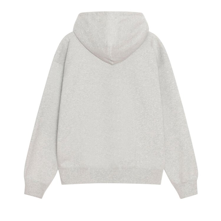 Худи Nike x Stussy Stone Washed Fleece Zip Hoodie, цвет Grey Heather — фото 2