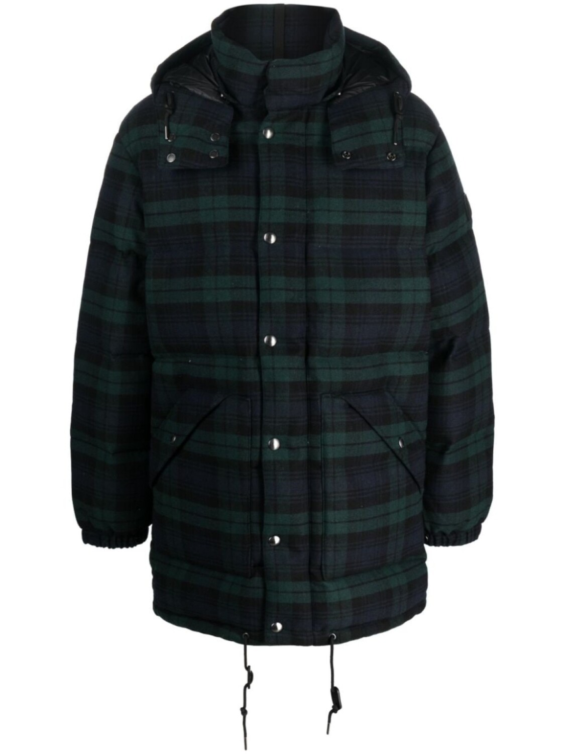 

Polo Ralph Lauren пальто Boulder в клетку, черный