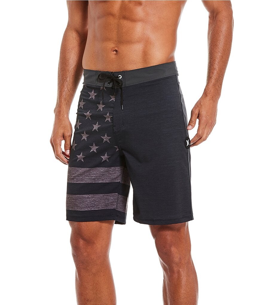 

Hurley Americana Phantom Patriot 20 Шорты для доски с внешним швом, черный