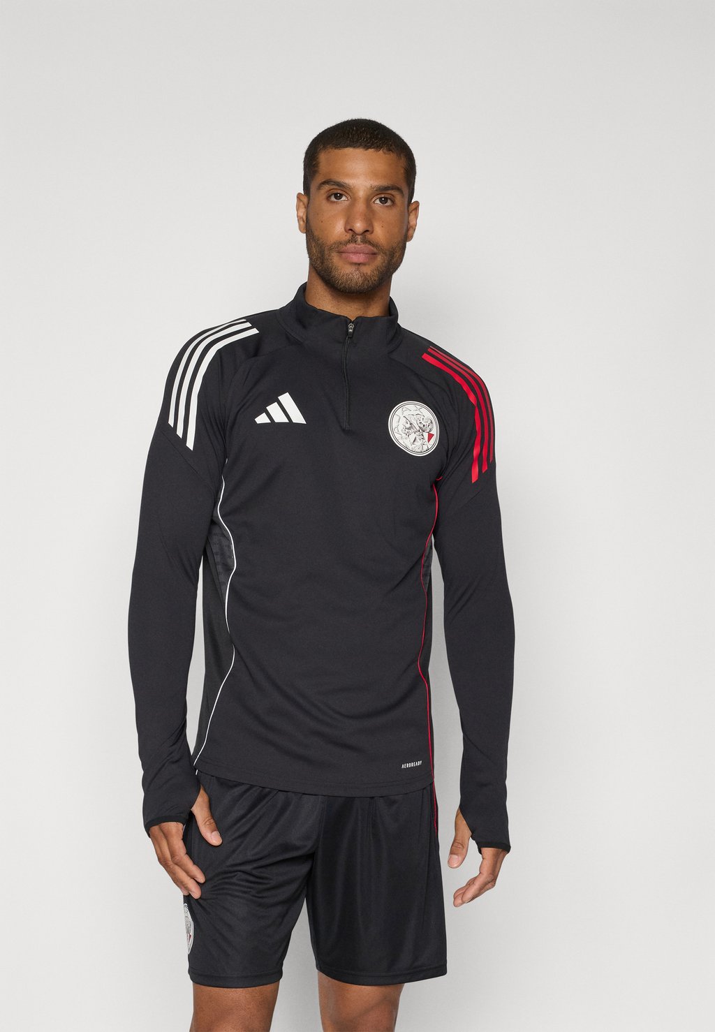 

Лонгслив AJAX TOP - Club wear Adidas Performance, черный