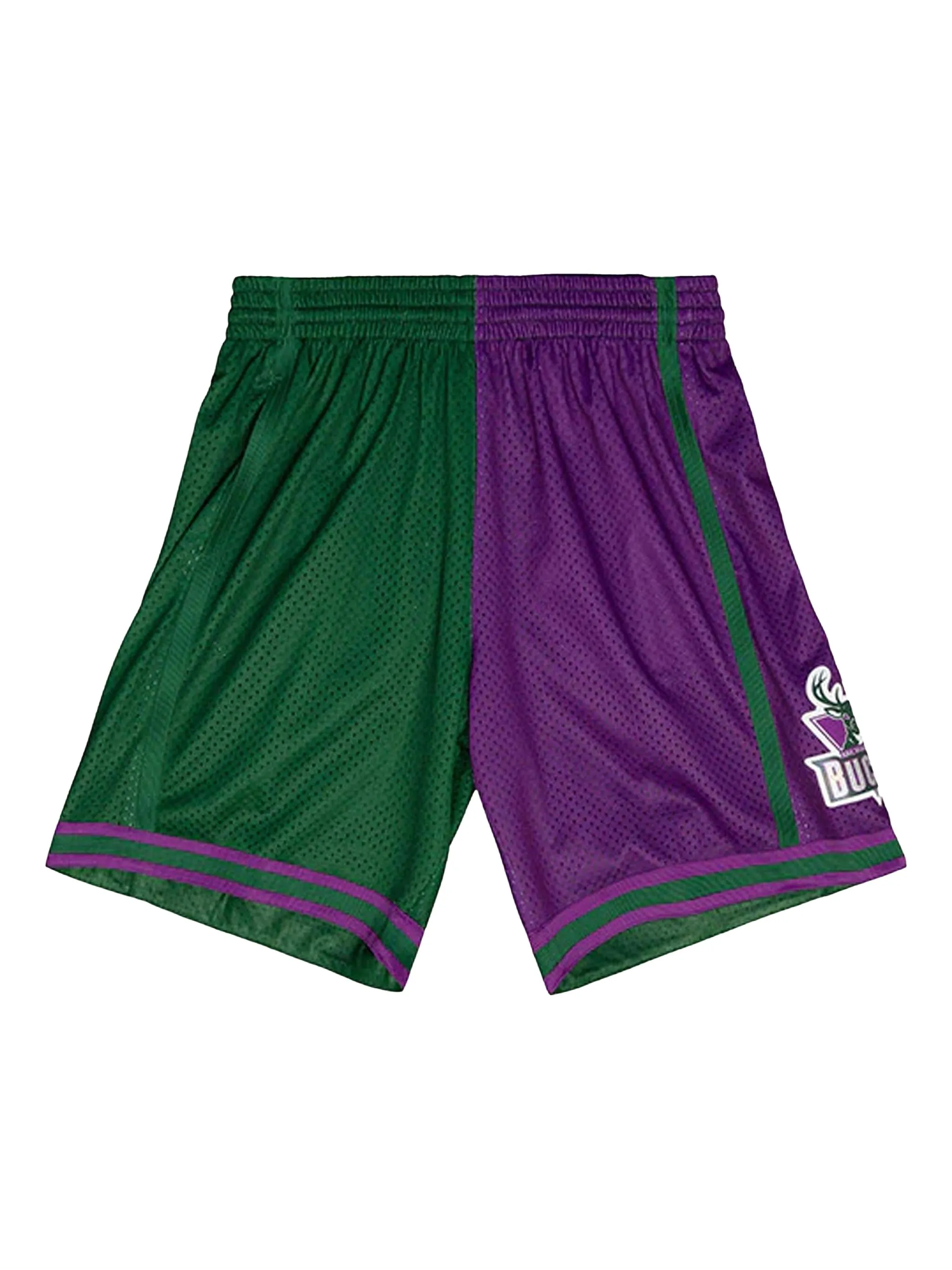 

Шорты NBA Milwaukee Bucks 1996 Swingman Mitchell & Ness, зеленый