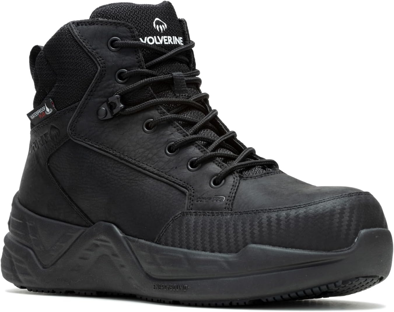 

Мужские промышленные ботинки WOLVERINE Proshift Lx 6 с водонепроницаемым композитным носком, черный