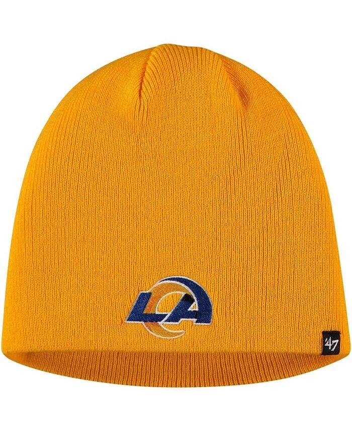 

Мужская золотистая вязаная шапка с логотипом Los Angeles Rams Secondary '47 Brand