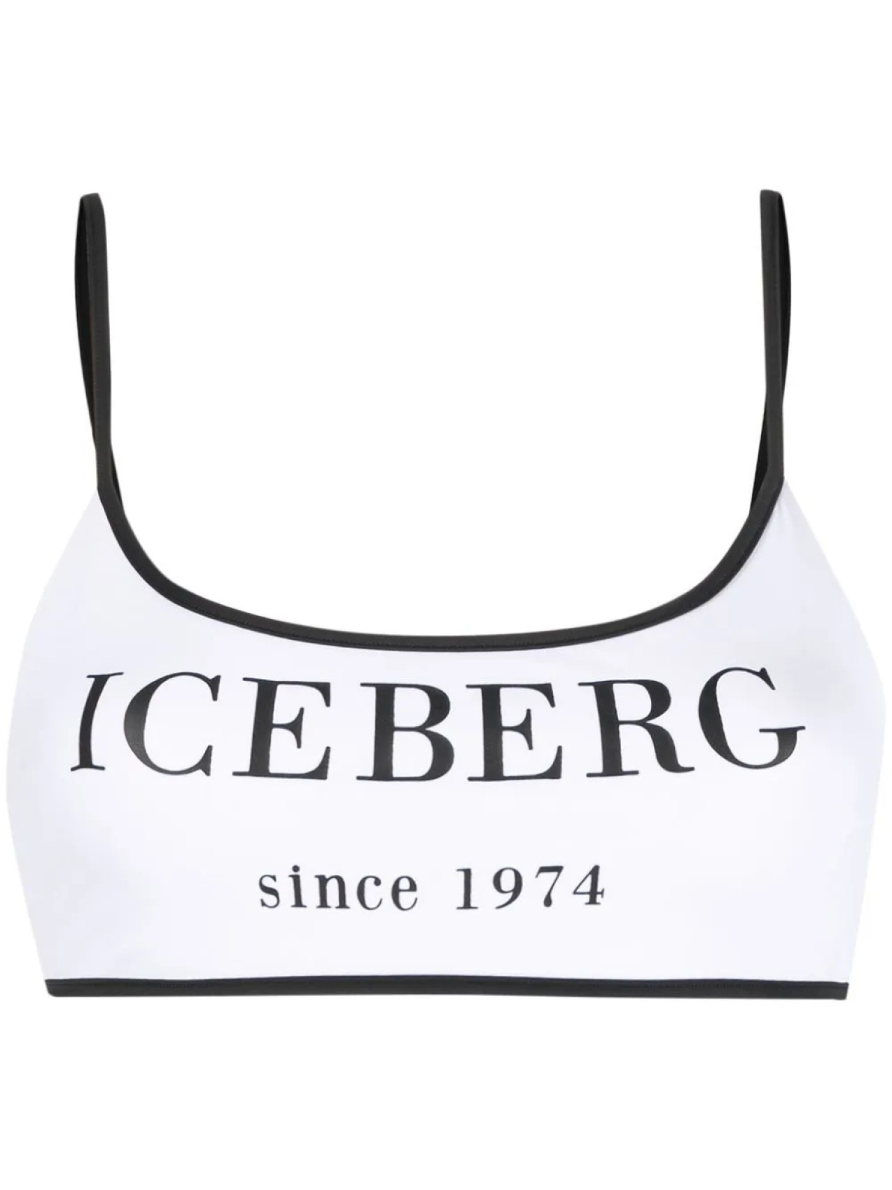 

Лиф бикини с логотипом Iceberg, белый