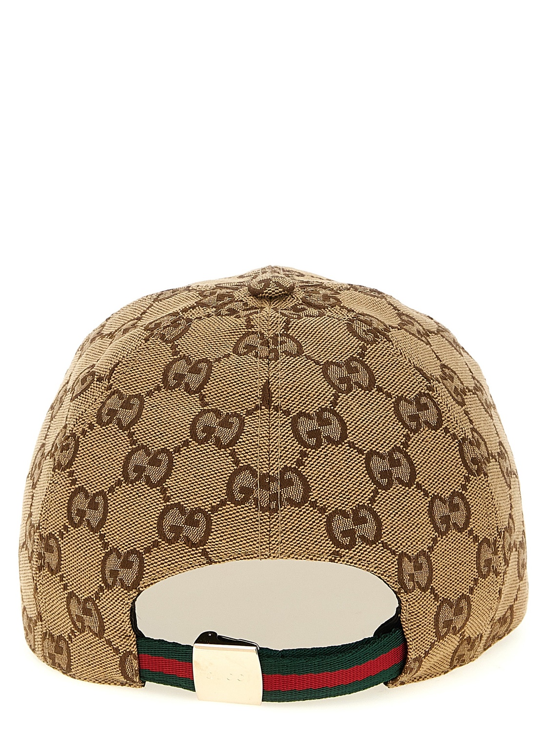 Кепка из ткани GG GUCCI, бежевый — фото 3