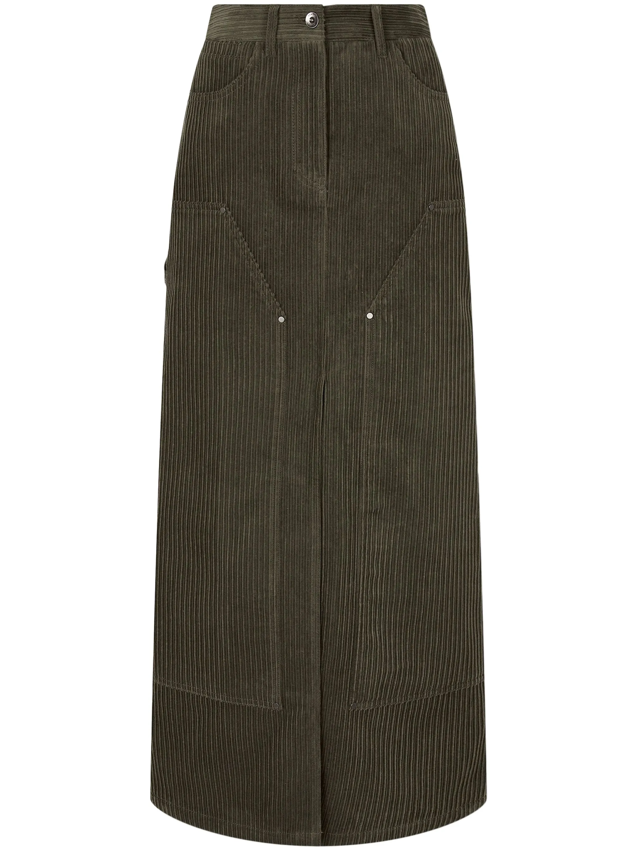 

Вельветовая юбка Studio Tomboy, зеленый