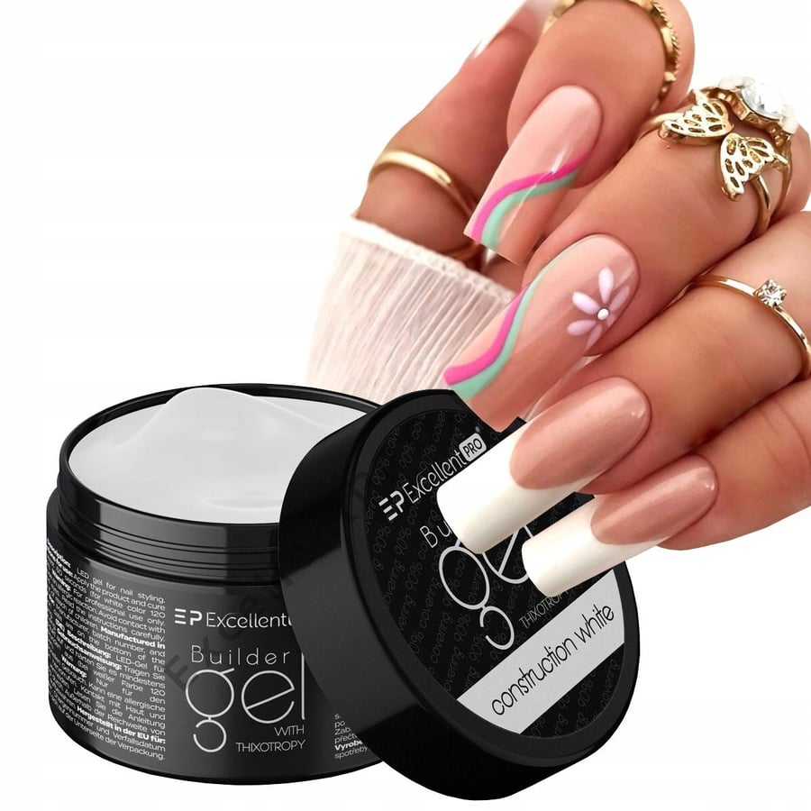 

Excellent Pro Builder Gel Construction Белый 15 г