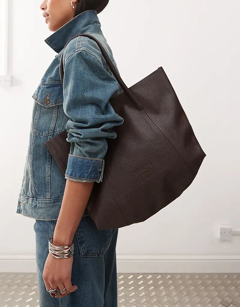 

Сумка-тоут Barneys Originals из кожи коричневого цвета