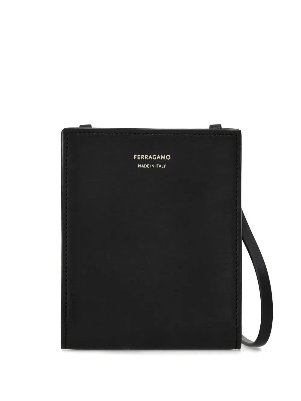 

Картхолдер с логотипом Ferragamo, черный