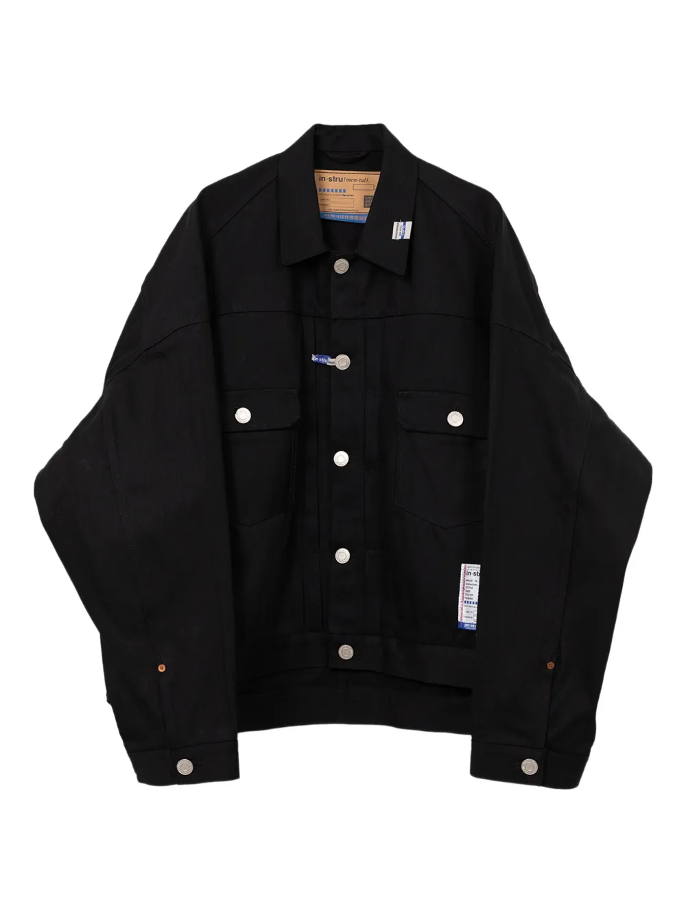 

Джинсовая куртка Selvedge in･stru(men-tal)., черный