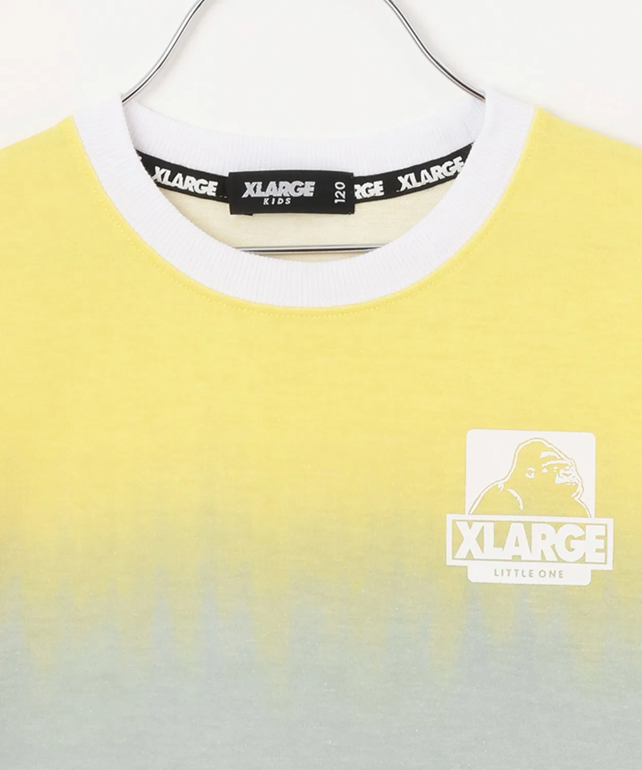 Детская футболка XLARGE KIDS OG с градиентным тай-дай принтом — фото 3