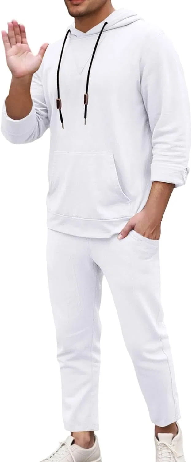 Спортивный костюм 2 предмета Relax Fit Warm, мужской, белый — фото 3