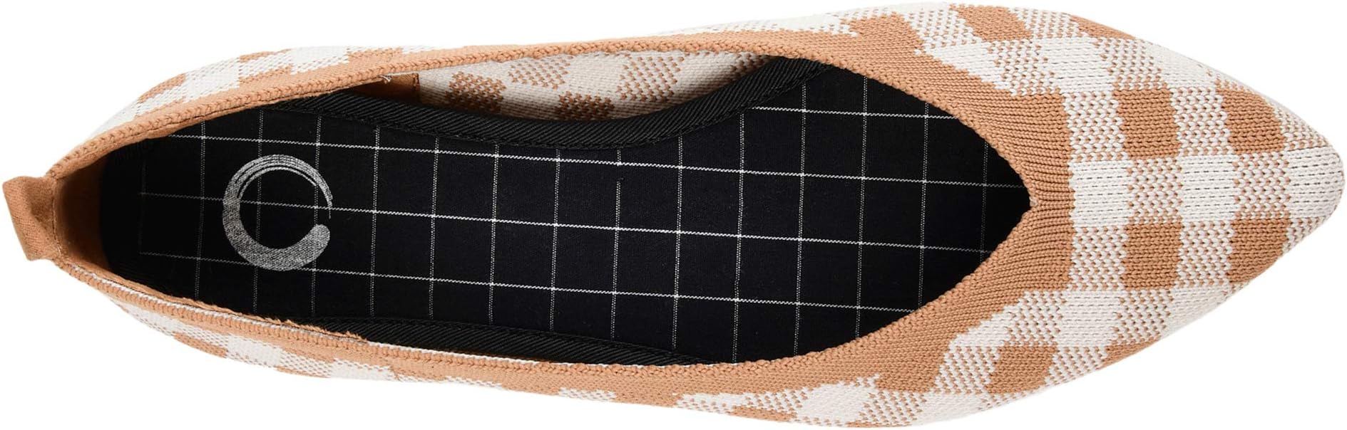 Балетки Journee Collection Comfort Foam Tayleen Flat, желто-коричневый — фото 2