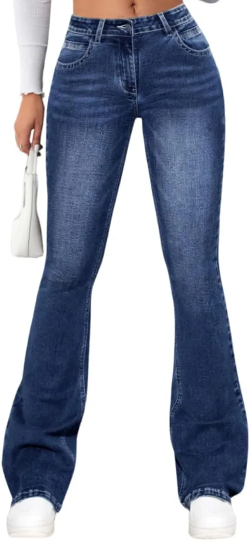 

Женские джинсы с прямыми штанинами Comfort with Flex Motion, легкие и свободные, с эффектом контроля живота kiobrvhe