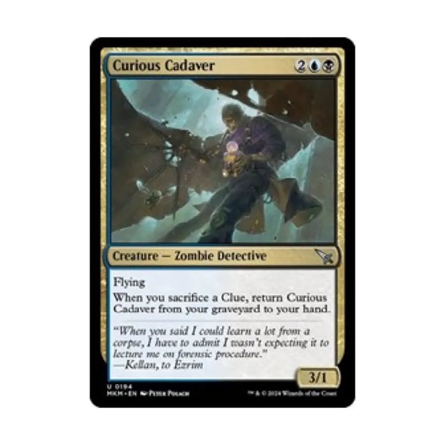 

CCG Любопытный труп (U), MTG - Murders at Karlov Manor