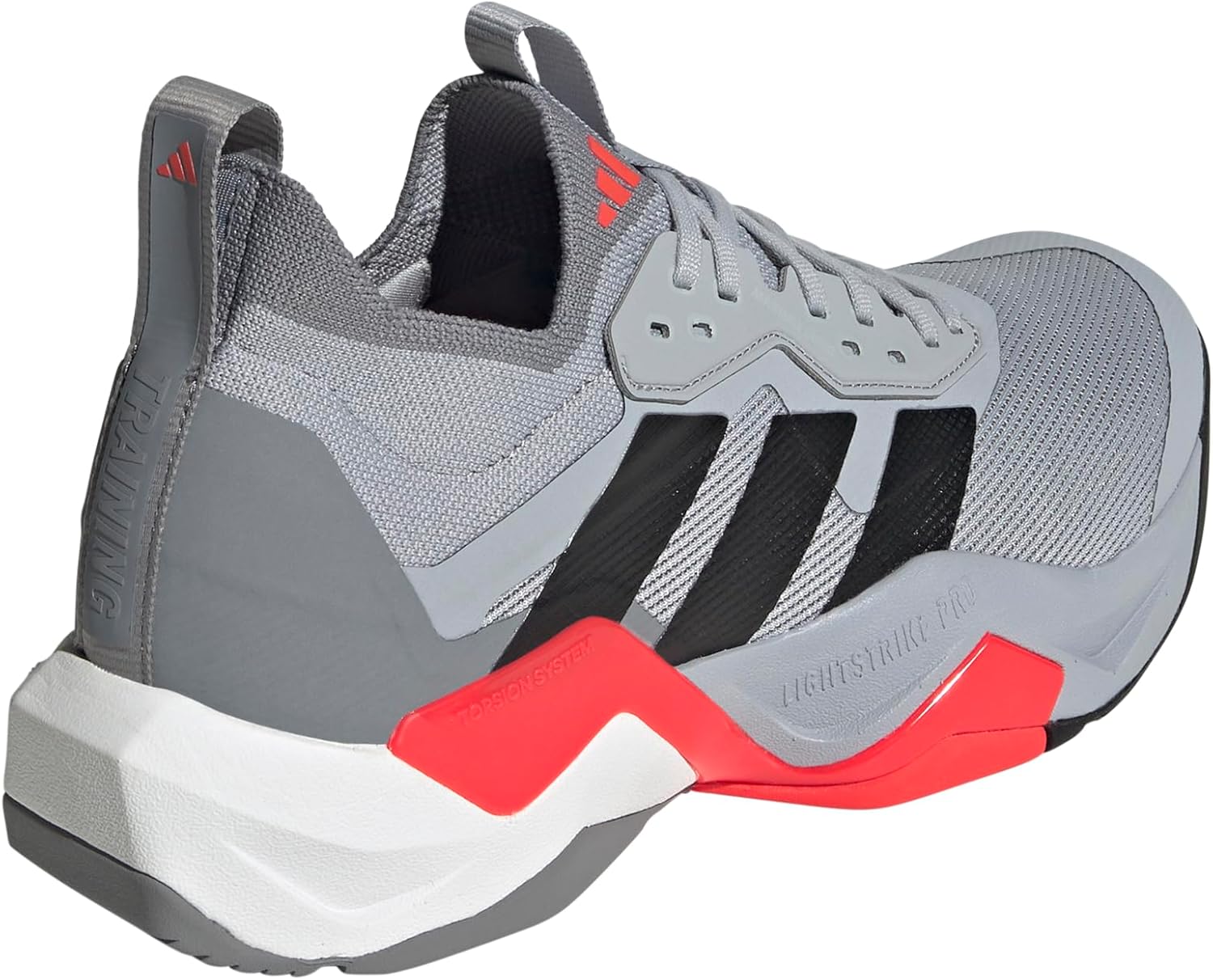 Мужские тренировочные кроссовки Adidas Rapidmove Advance 2, черный/красный/ярко-красный — фото 3