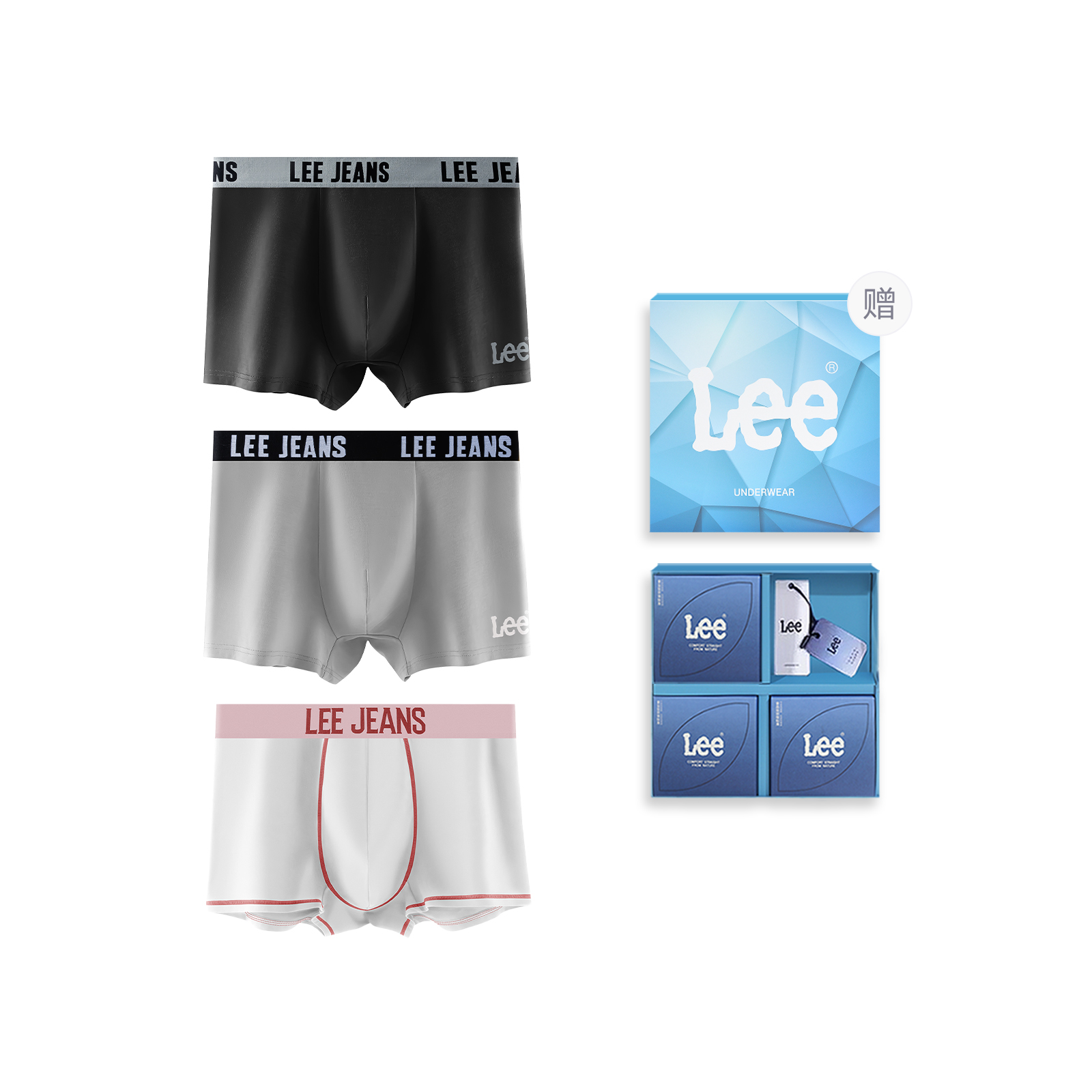 

Lee Sunset 2.0 подарочные боксы нижнего белья для мужчин, 3 шт