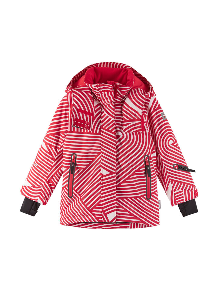 

Куртка для лыж и сноуборда Reima Reimatec Winterjacke Kiiruna, цвет Red Striped