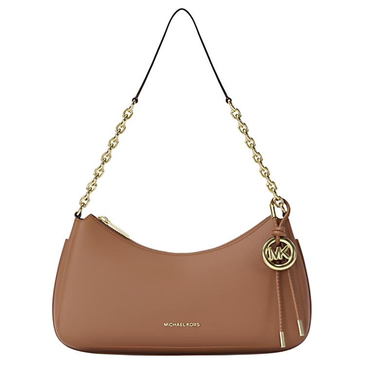 

MICHAEL KORS Средняя плечевая сумка Nolita из гладкой кожи для женщин, коричневый