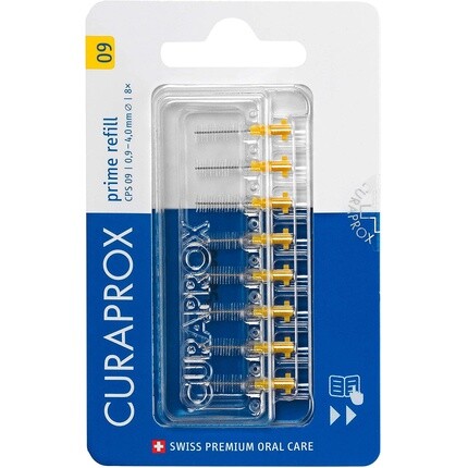 

Cps 09 Prime Refill Межзубные щетки, желтые, 8 шт., Curaprox