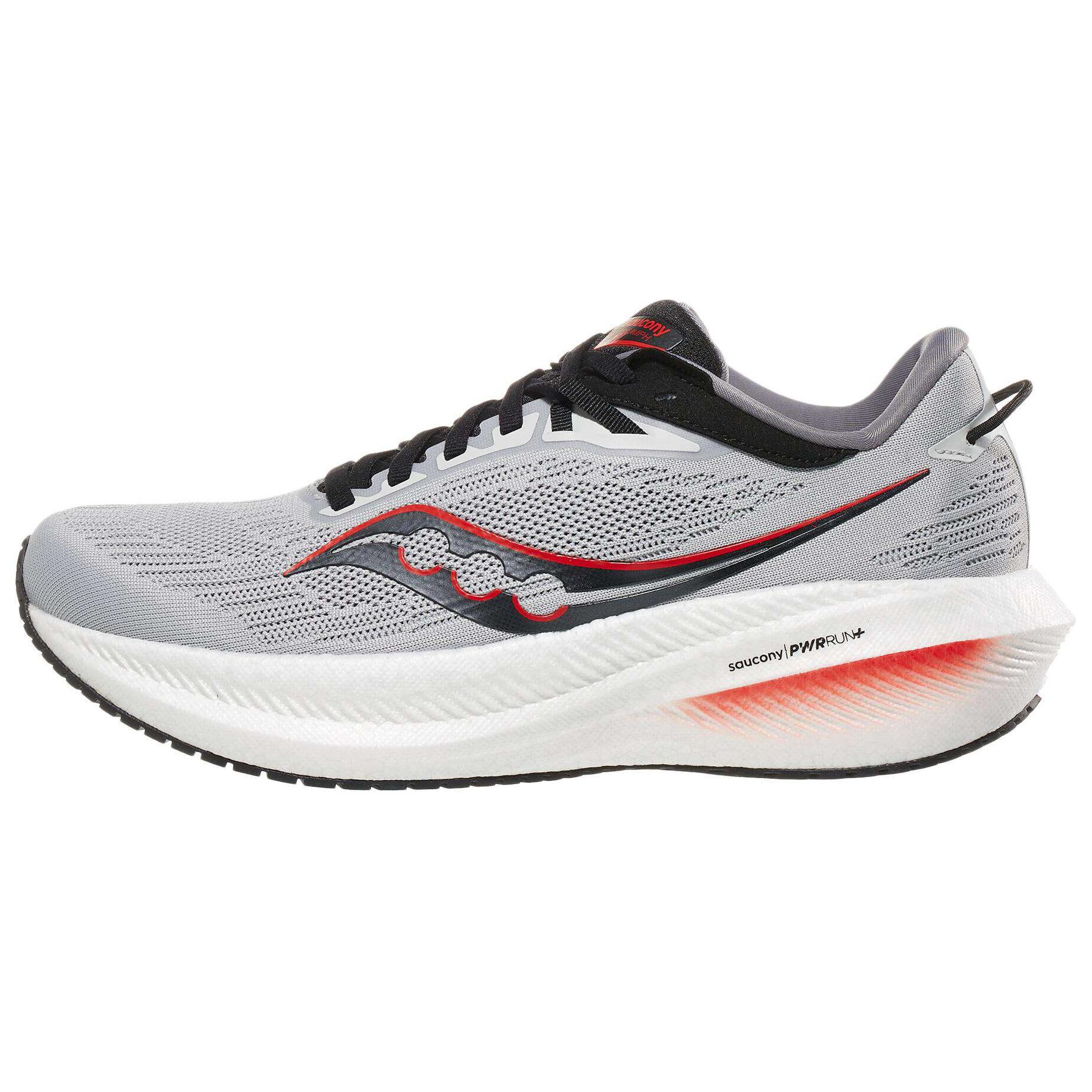 

Saucony Triumph 21 Wide 'Concrete Orange', Серый Красный