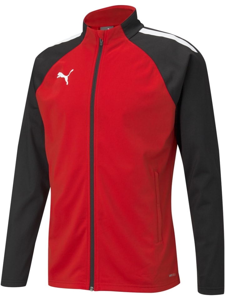

Тренировочная куртка TeamLIGA Training Jacket красного цвета Puma