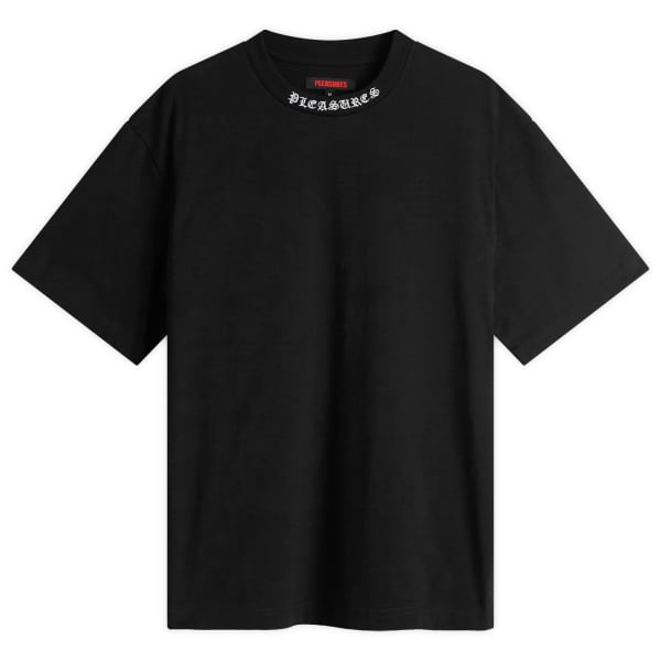 

Тяжелая футболка с надписью «Печаль» Pleasures, черный