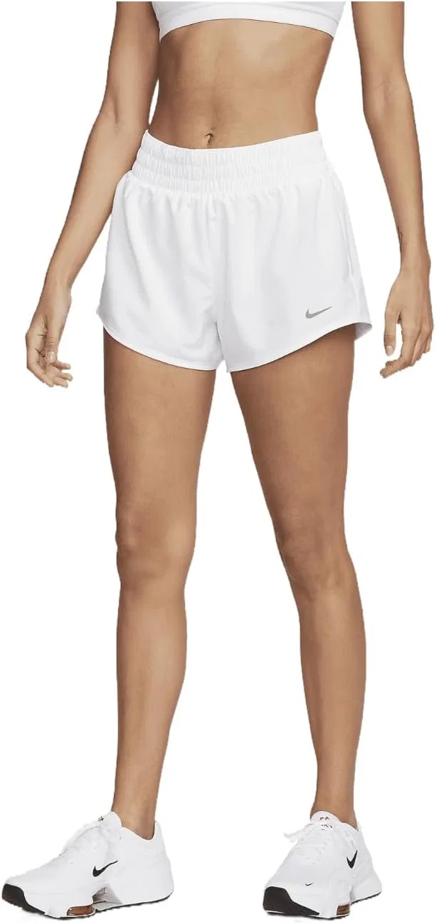 Женские шорты Nike One Dri-fit Mid-Rise 3" с подкладкой