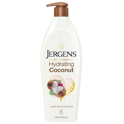 

Увлажняющий крем для тела «Кокос», обогащенный кокосовым маслом Jergens