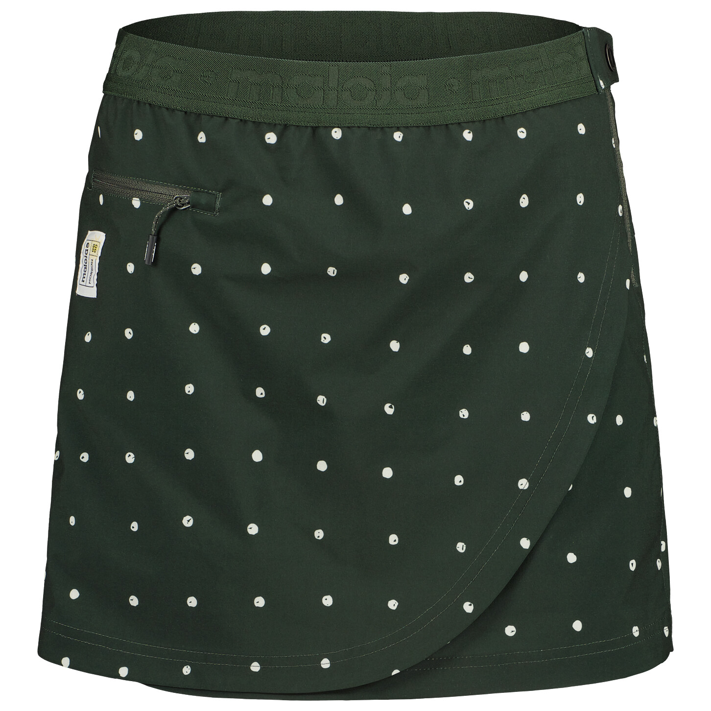 

Шорты Maloja Women's GermerM, цвет Deep Forest Bubbledots