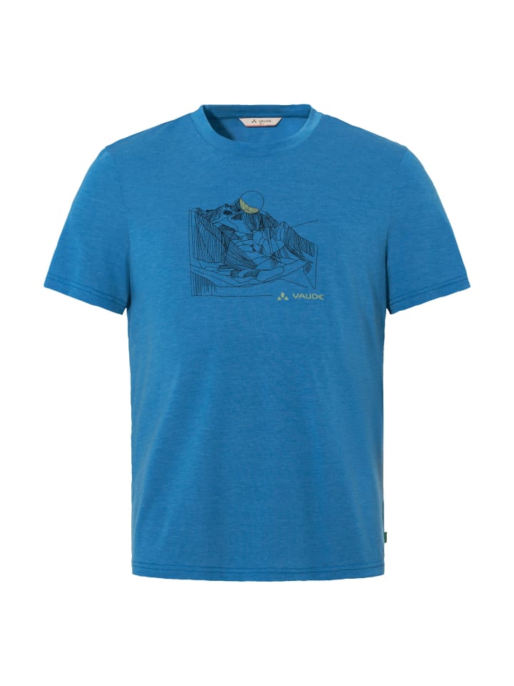 

Vaude Футболка Tekoa T-Shirt III синего цвета, Синий, Vaude Футболка Tekoa T-Shirt III синего цвета