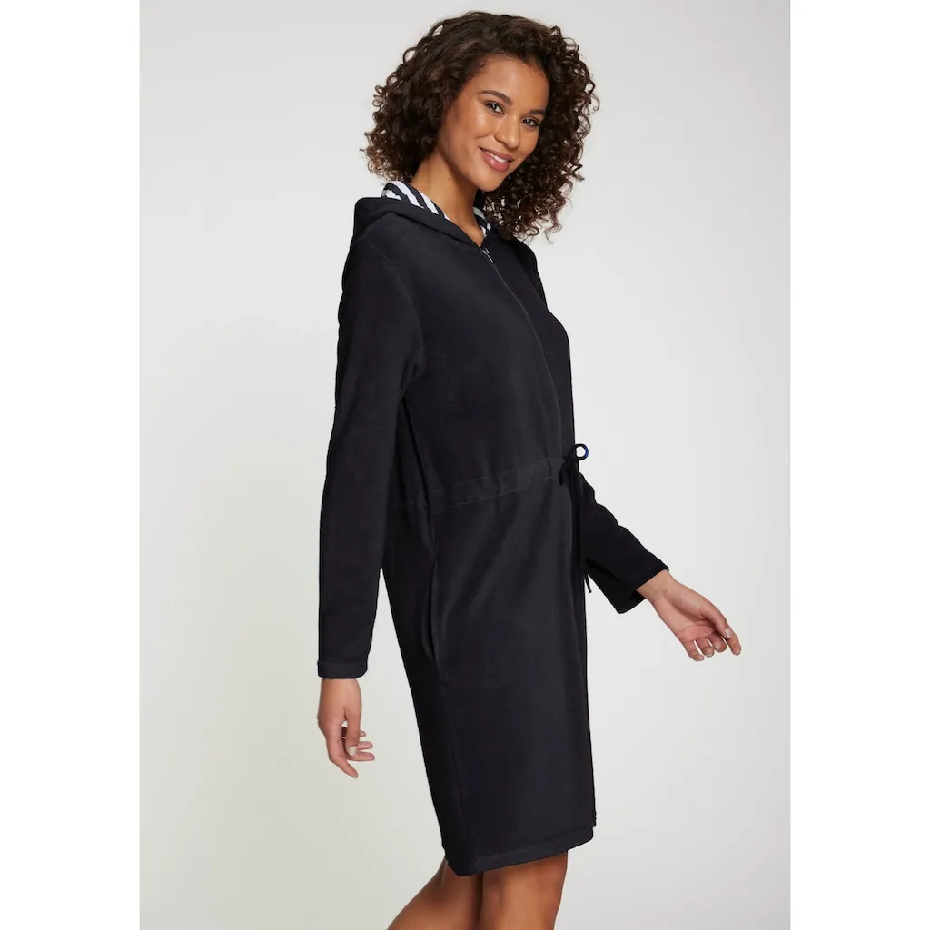 

Халат 1 шт., из мягкого флиса Vivance Dreams, темно-синий