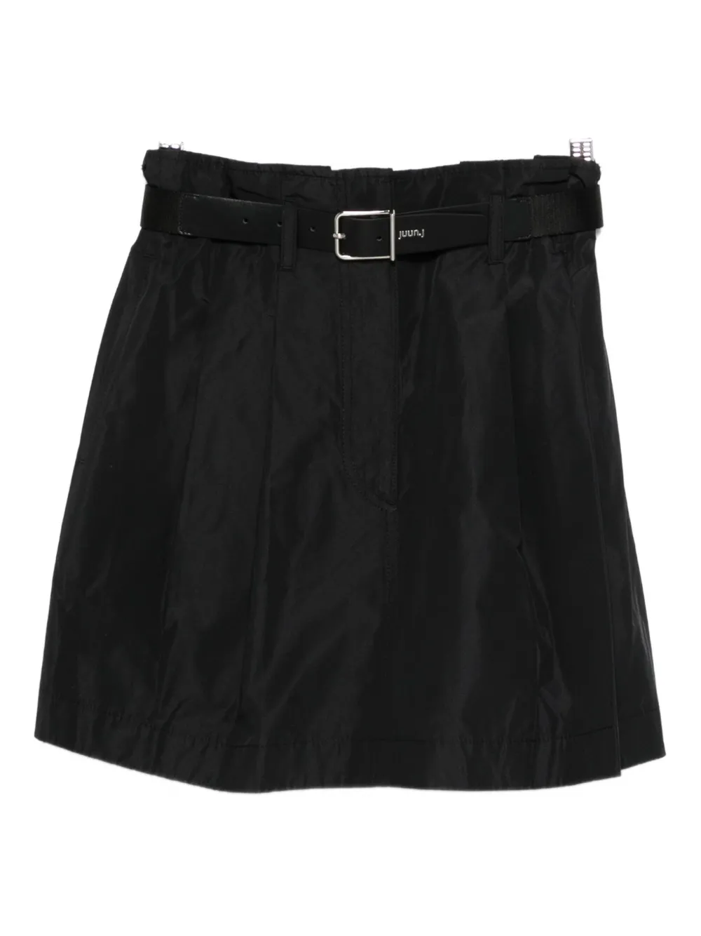 

Прямая юбка с поясом Juun.J, черный