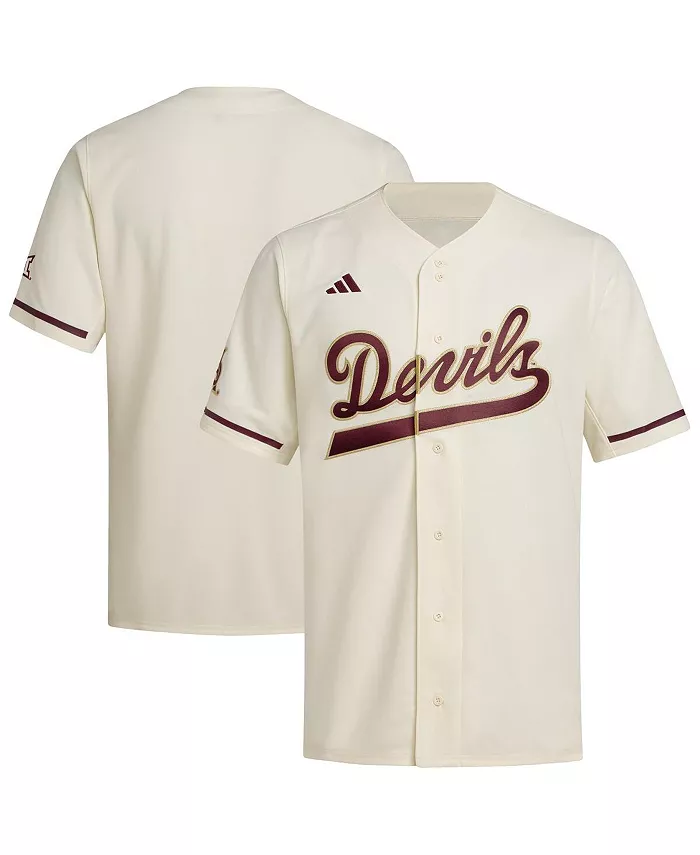 

Мужская бейсбольная реплика джерси Arizona State Sun Devils кремового цвета adidas