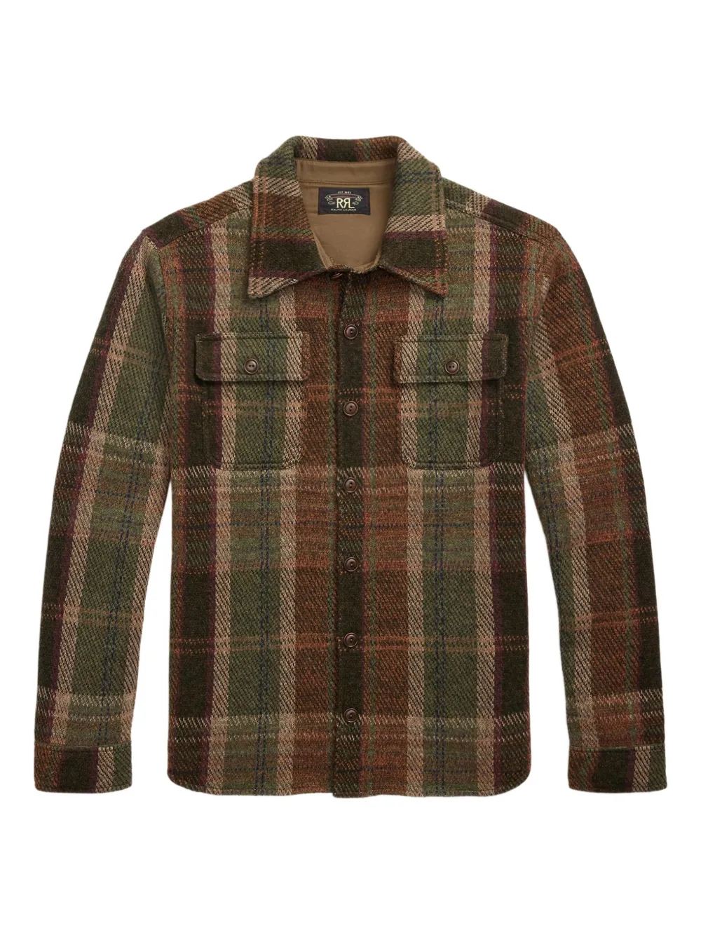 

Рубашка Matlock Ralph Lauren RRL, зеленый