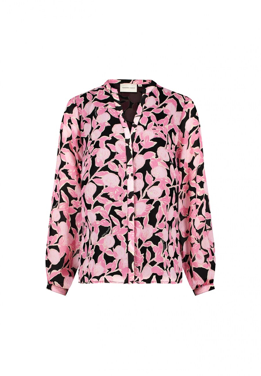 

Блузка Fabienne Chapot Blouse, черный
