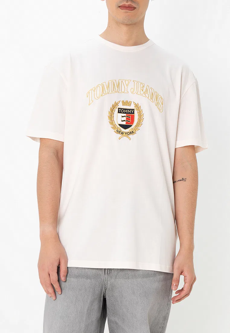 Футболка с коротким рукавом, Gold Crest, белый Tommy Hilfiger