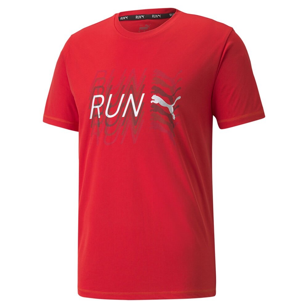 

Футболка Puma Run Logo, красный