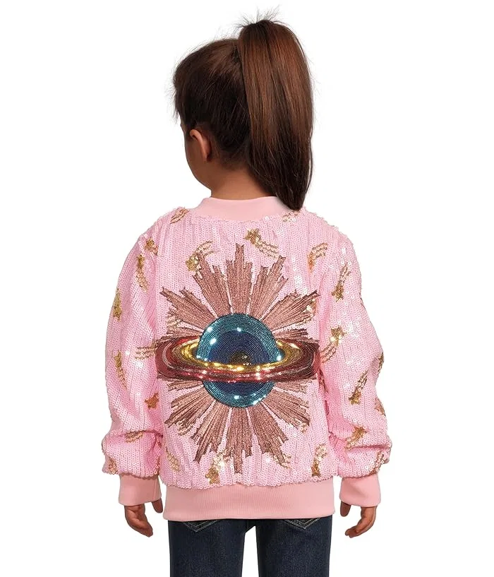 Бомбер Galaxy Star Sequin Lola and The Boys, Pink — фото 2