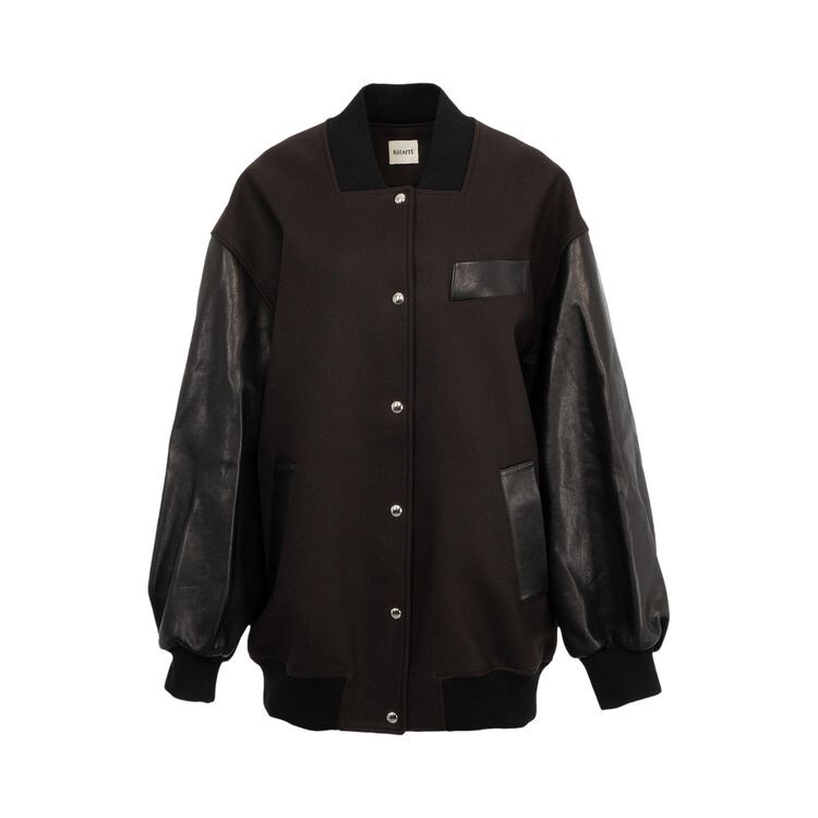 

Куртка Khaite Spencer Jacket Dark Brown, коричневый